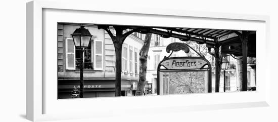 Paris Focus - Metro Abbesses-Philippe Hugonnard-Framed Photographic Print