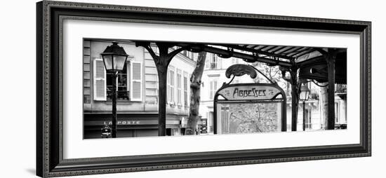 Paris Focus - Metro Abbesses-Philippe Hugonnard-Framed Photographic Print