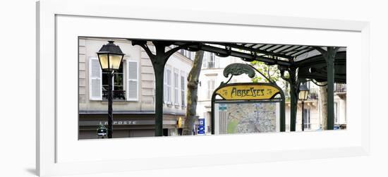 Paris Focus - Metro Abbesses-Philippe Hugonnard-Framed Photographic Print