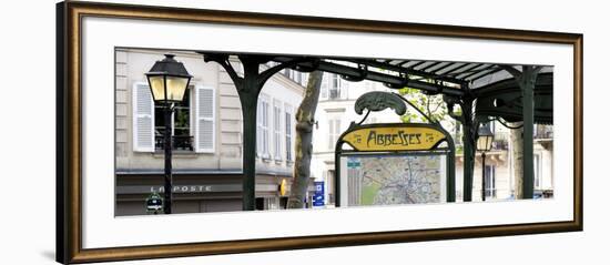 Paris Focus - Metro Abbesses-Philippe Hugonnard-Framed Photographic Print