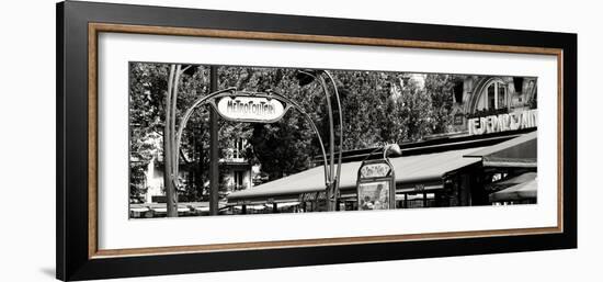 Paris Focus - Metropolitain Saint Michel-Philippe Hugonnard-Framed Photographic Print