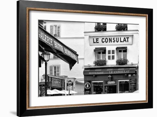 Paris Focus - Montmartre Restaurant-Philippe Hugonnard-Framed Photographic Print