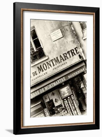 Paris Focus - Montmartre Souvenirs-Philippe Hugonnard-Framed Photographic Print