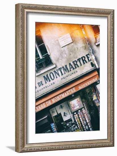 Paris Focus - Montmartre Souvenirs-Philippe Hugonnard-Framed Photographic Print