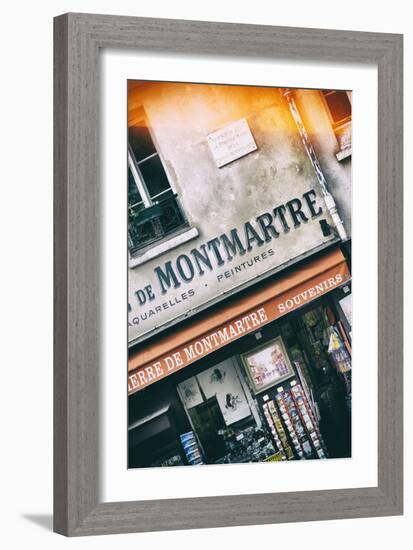 Paris Focus - Montmartre Souvenirs-Philippe Hugonnard-Framed Photographic Print