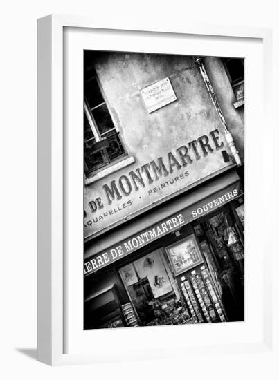 Paris Focus - Montmartre Souvenirs-Philippe Hugonnard-Framed Photographic Print