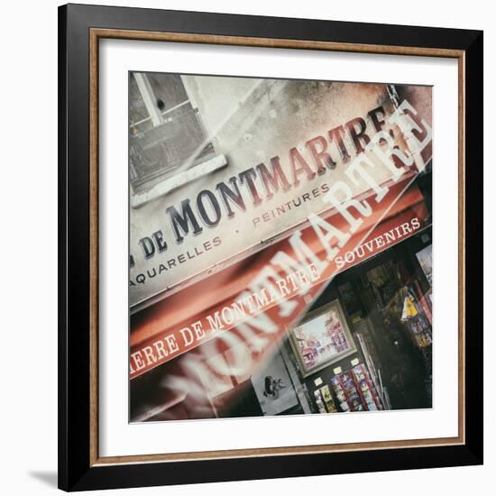 Paris Focus - Montmartre Souvenirs-Philippe Hugonnard-Framed Photographic Print