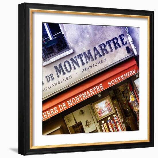 Paris Focus - Montmartre Souvenirs-Philippe Hugonnard-Framed Photographic Print