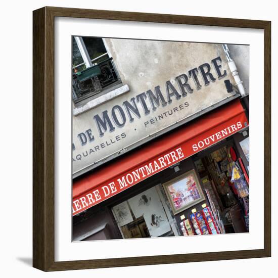 Paris Focus - Montmartre Souvenirs-Philippe Hugonnard-Framed Photographic Print