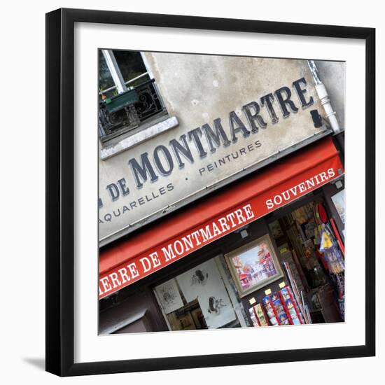 Paris Focus - Montmartre Souvenirs-Philippe Hugonnard-Framed Photographic Print