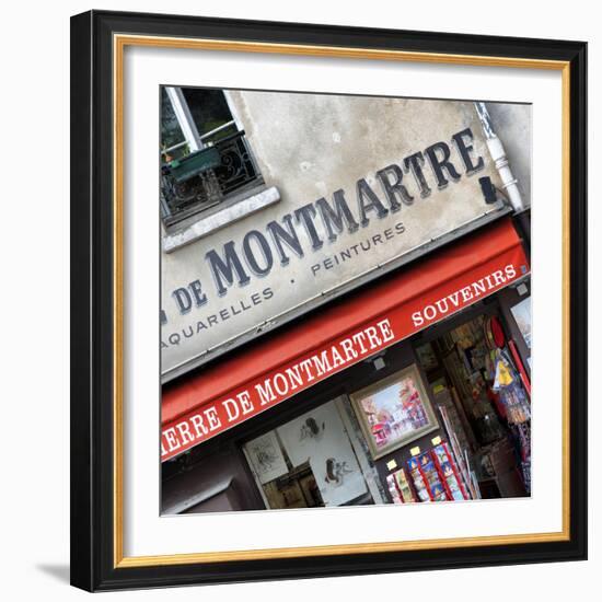 Paris Focus - Montmartre Souvenirs-Philippe Hugonnard-Framed Photographic Print