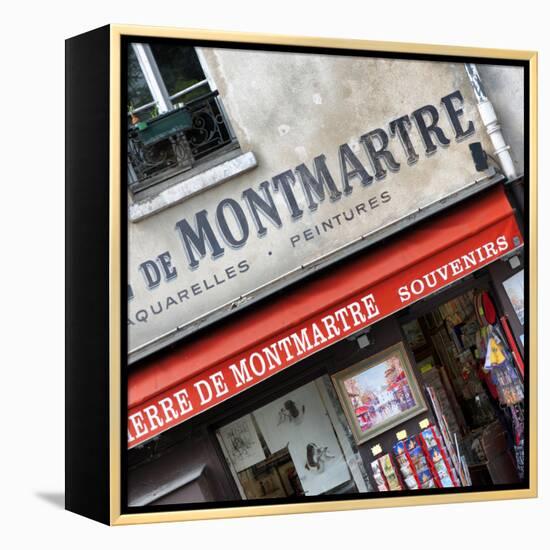 Paris Focus - Montmartre Souvenirs-Philippe Hugonnard-Framed Premier Image Canvas