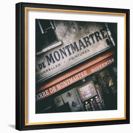 Paris Focus - Montmartre Souvenirs-Philippe Hugonnard-Framed Photographic Print