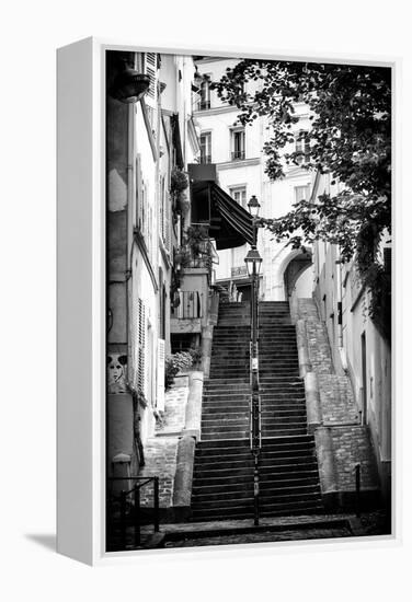 Paris Focus - Montmartre-Philippe Hugonnard-Framed Stretched Canvas