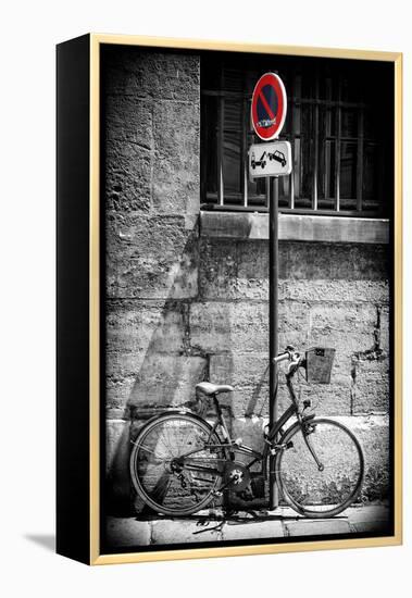 Paris Focus - No Parking-Philippe Hugonnard-Framed Premier Image Canvas