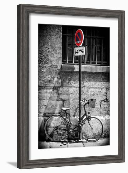 Paris Focus - No Parking-Philippe Hugonnard-Framed Photographic Print