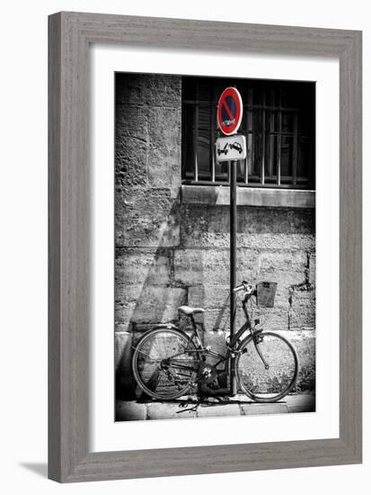 Paris Focus - No Parking-Philippe Hugonnard-Framed Photographic Print