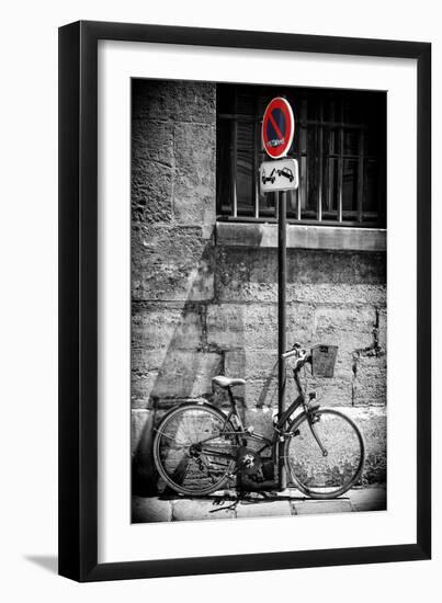 Paris Focus - No Parking-Philippe Hugonnard-Framed Photographic Print
