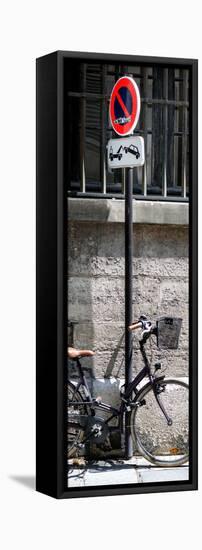 Paris Focus - No Parking-Philippe Hugonnard-Framed Premier Image Canvas