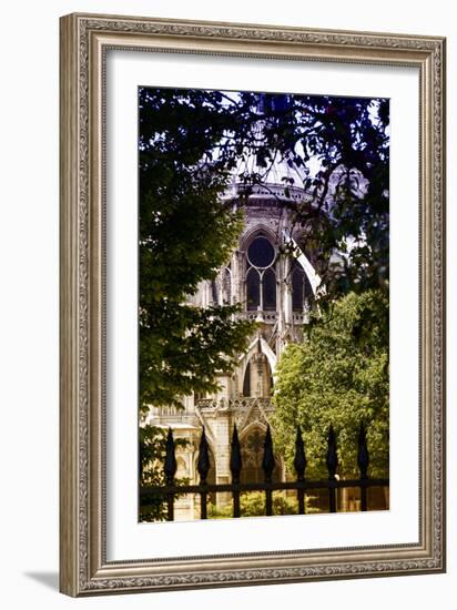 Paris Focus - Notre Dame Cathedral-Philippe Hugonnard-Framed Photographic Print