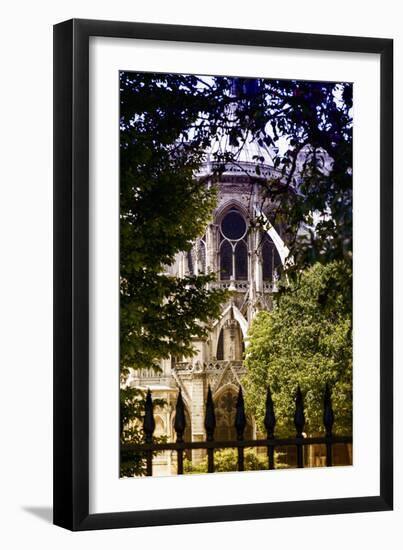 Paris Focus - Notre Dame Cathedral-Philippe Hugonnard-Framed Photographic Print