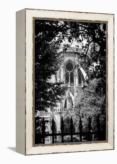 Paris Focus - Notre Dame Cathedral-Philippe Hugonnard-Framed Premier Image Canvas