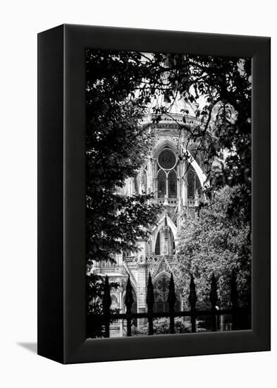 Paris Focus - Notre Dame Cathedral-Philippe Hugonnard-Framed Premier Image Canvas