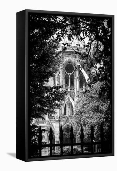 Paris Focus - Notre Dame Cathedral-Philippe Hugonnard-Framed Premier Image Canvas