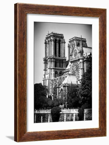 Paris Focus - Notre Dame Cathedral-Philippe Hugonnard-Framed Photographic Print