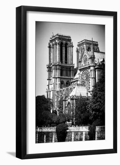 Paris Focus - Notre Dame Cathedral-Philippe Hugonnard-Framed Photographic Print