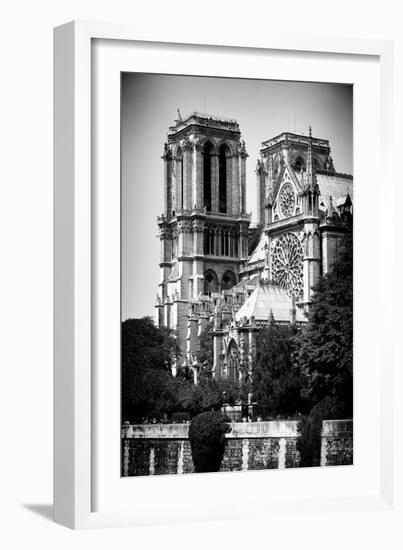 Paris Focus - Notre Dame Cathedral-Philippe Hugonnard-Framed Photographic Print