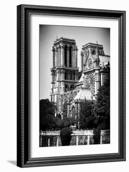 Paris Focus - Notre Dame Cathedral-Philippe Hugonnard-Framed Photographic Print