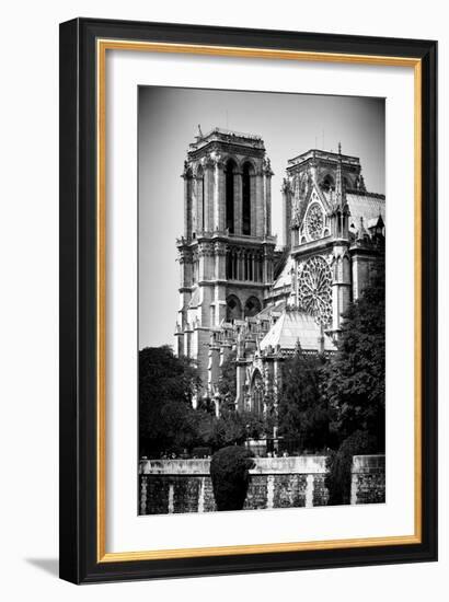 Paris Focus - Notre Dame Cathedral-Philippe Hugonnard-Framed Photographic Print