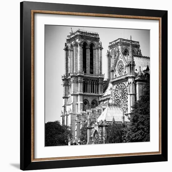 Paris Focus - Notre Dame Cathedral-Philippe Hugonnard-Framed Photographic Print