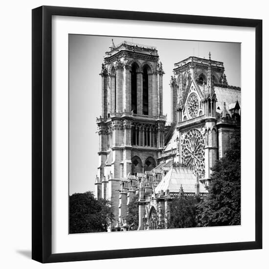 Paris Focus - Notre Dame Cathedral-Philippe Hugonnard-Framed Photographic Print