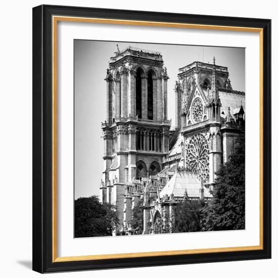 Paris Focus - Notre Dame Cathedral-Philippe Hugonnard-Framed Photographic Print