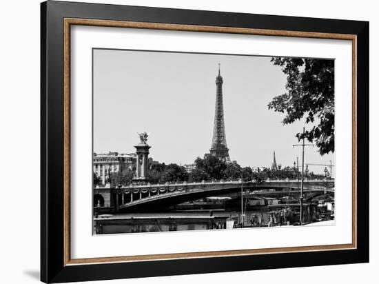 Paris Focus - Paris Bridge-Philippe Hugonnard-Framed Photographic Print