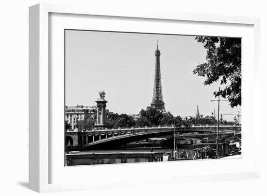 Paris Focus - Paris Bridge-Philippe Hugonnard-Framed Photographic Print