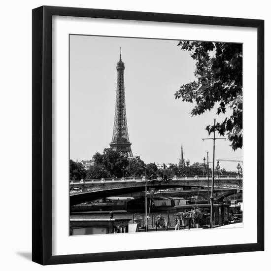 Paris Focus - Paris Bridge-Philippe Hugonnard-Framed Photographic Print