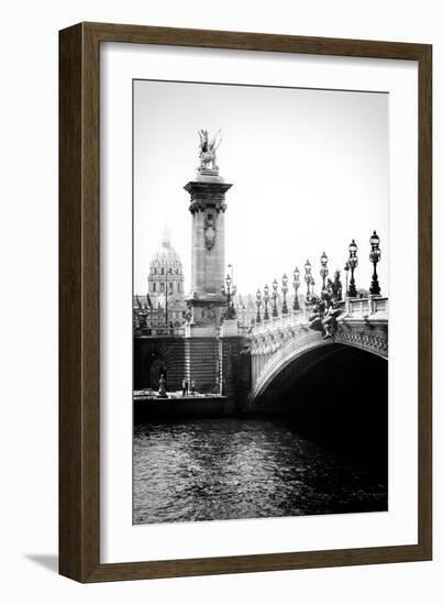 Paris Focus - Paris City Bridge-Philippe Hugonnard-Framed Photographic Print