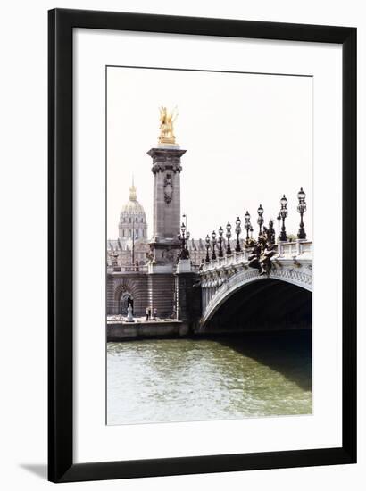 Paris Focus - Paris City Bridge-Philippe Hugonnard-Framed Photographic Print