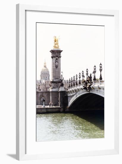 Paris Focus - Paris City Bridge-Philippe Hugonnard-Framed Photographic Print