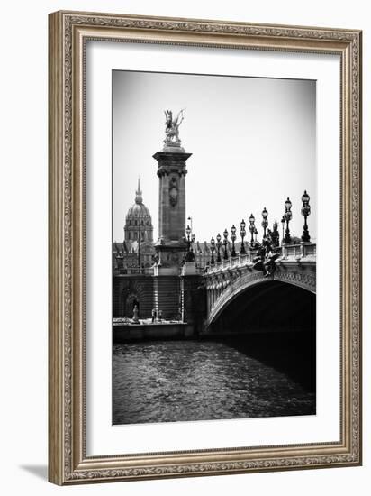 Paris Focus - Paris City Bridge-Philippe Hugonnard-Framed Photographic Print