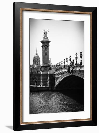 Paris Focus - Paris City Bridge-Philippe Hugonnard-Framed Photographic Print