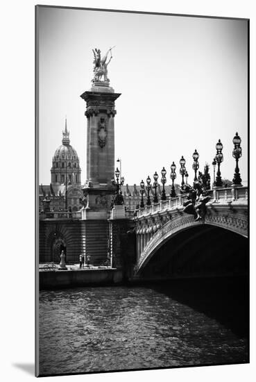 Paris Focus - Paris City Bridge-Philippe Hugonnard-Mounted Photographic Print