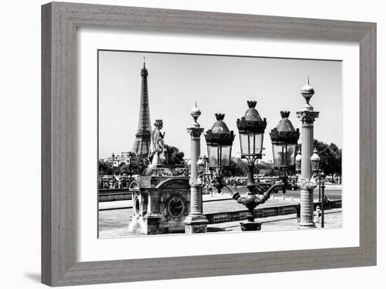 Paris Focus - Paris Je T'aime-Philippe Hugonnard-Framed Photographic Print