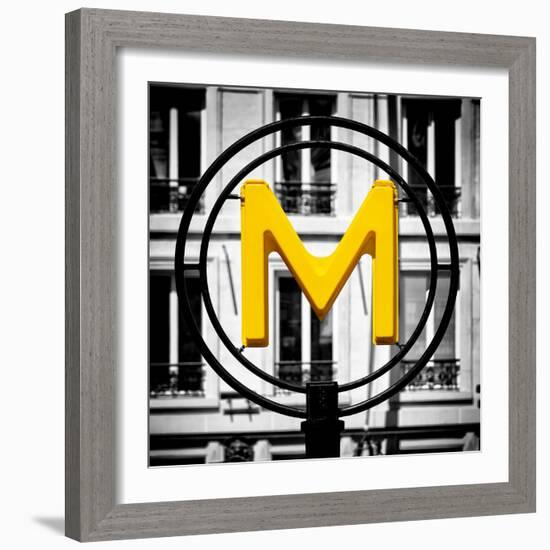 Paris Focus - Paris Métro-Philippe Hugonnard-Framed Photographic Print