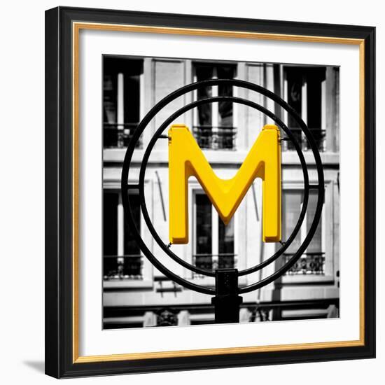 Paris Focus - Paris Métro-Philippe Hugonnard-Framed Photographic Print