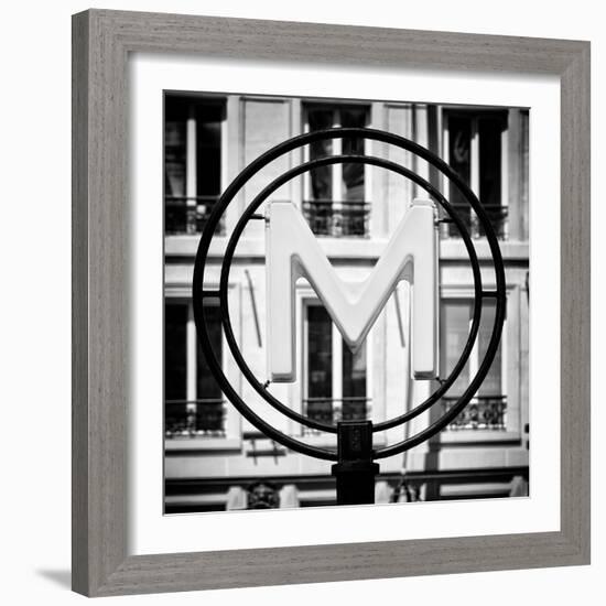 Paris Focus - Paris Métro-Philippe Hugonnard-Framed Photographic Print