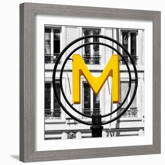 Paris Focus - Paris Métro-Philippe Hugonnard-Framed Photographic Print